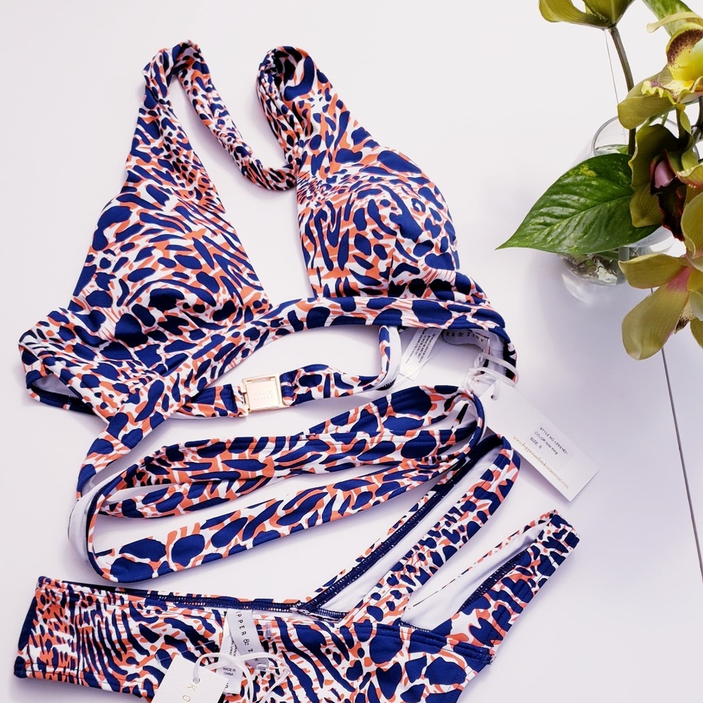 NEW Revolve | Kopper & Zink Caged Bikini Set - Picture 6 of 8